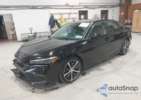 2022 Honda Civic Touring z USA, uszkodzony, nr VIN 2HGFE1F99NH302740